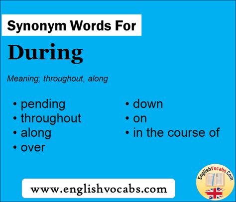 during which synonym|during synonyms listening.